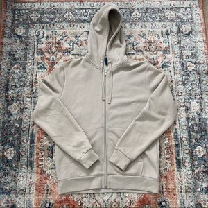 H&M Cream Zip Hoodie
